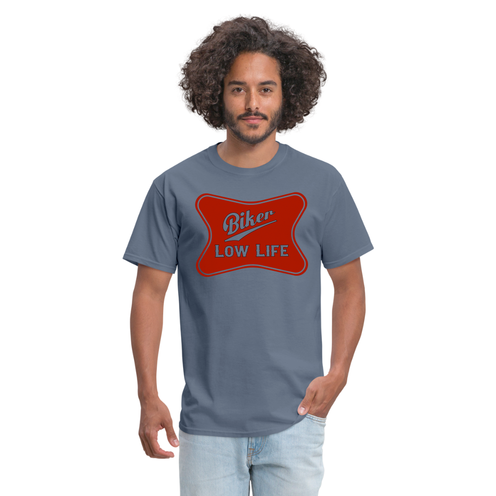 Biker - Red - Unisex Classic T-Shirt - denim
