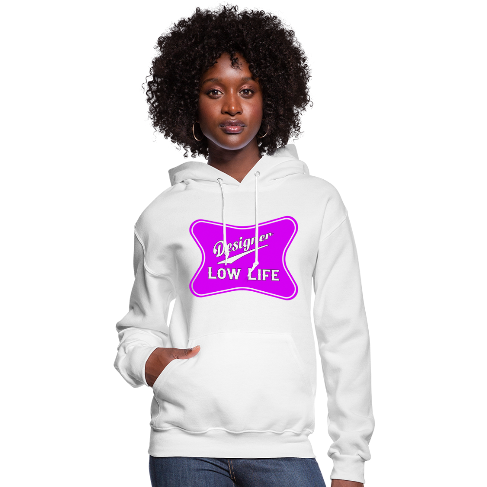 Designer - Pink - Women's Hoodie - white