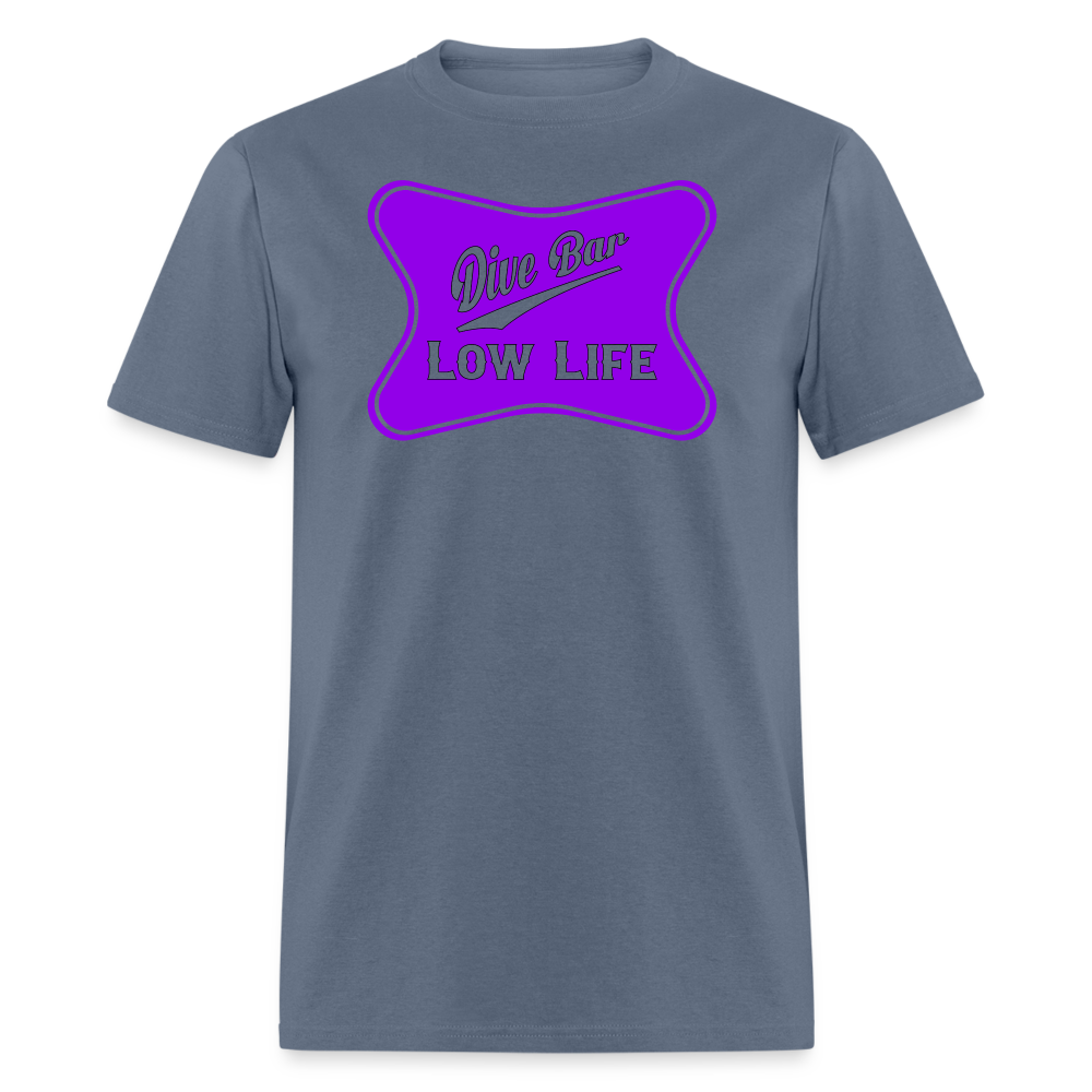 Dive Bar - Purple - Unisex Classic T-Shirt - denim