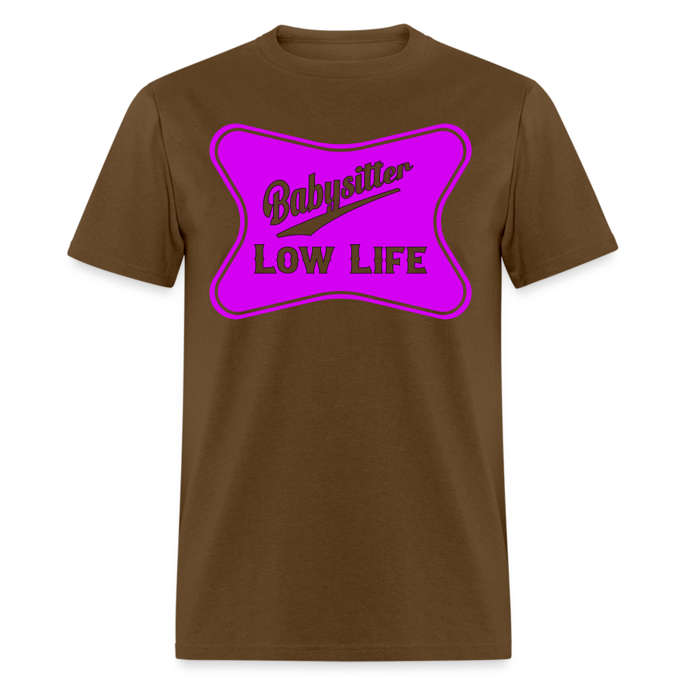Babysitter - Purple - Unisex Classic T-Shirt - brown