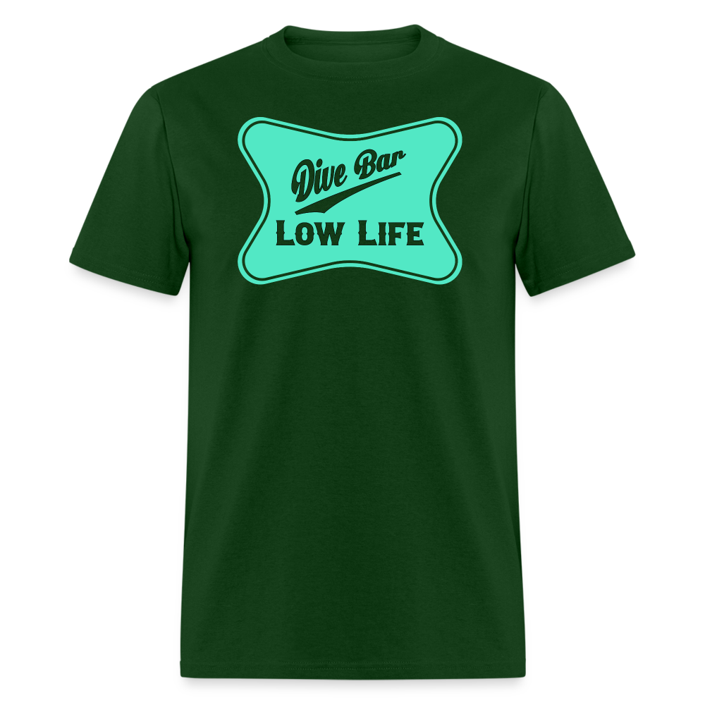 Dive Bar - Teal - Unisex Classic T-Shirt - forest green