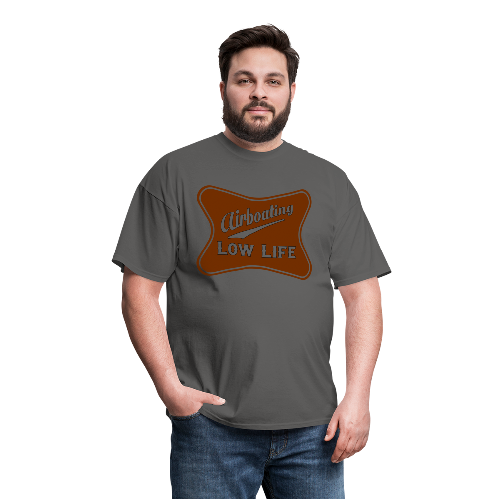 Airboating - Brown - (Unisex) Classic T-Shirt - charcoal