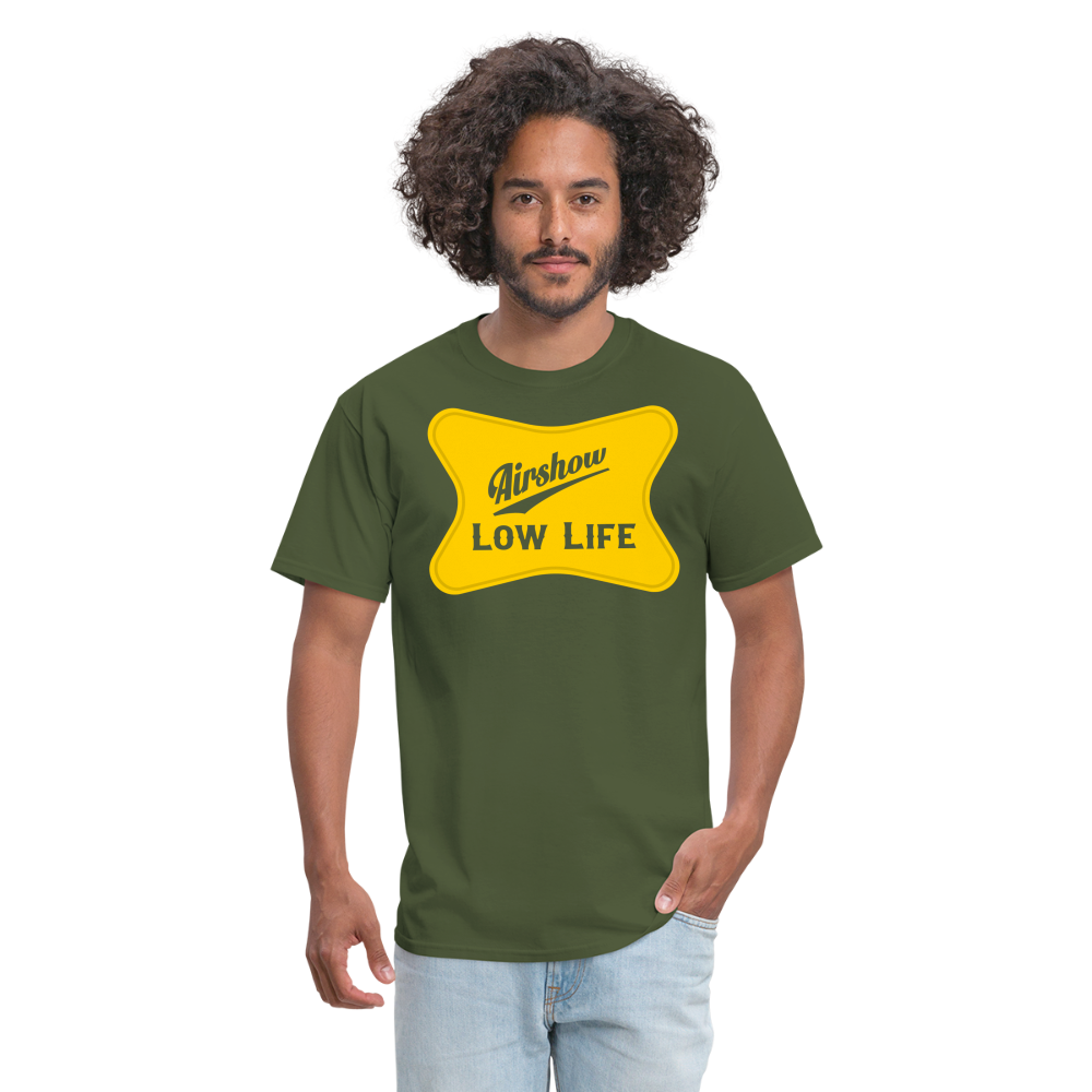 Airshow yellow logo - Unisex Classic T-Shirt - military green