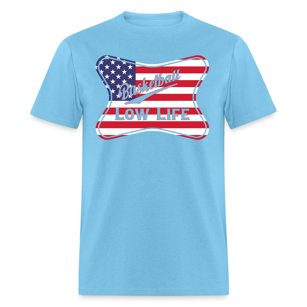 Basketball - Patriotic - Unisex Classic T-Shirt - aquatic blue