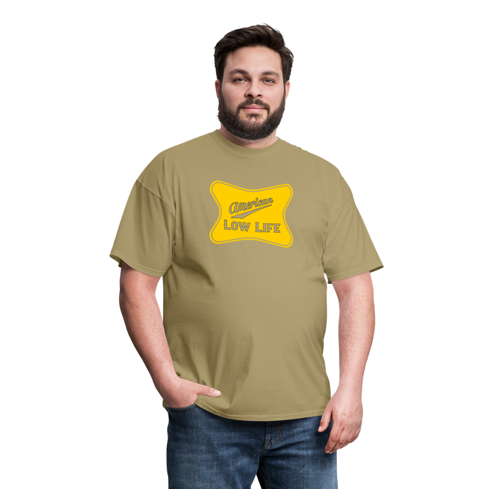 American - Yellow - (Unisex) Classic T-Shirt - khaki