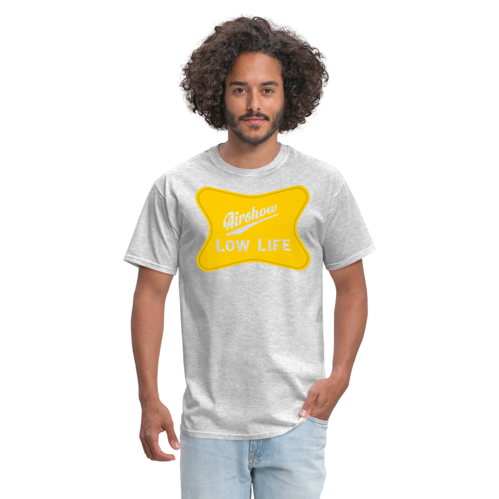 Airshow yellow logo - Unisex Classic T-Shirt - heather gray