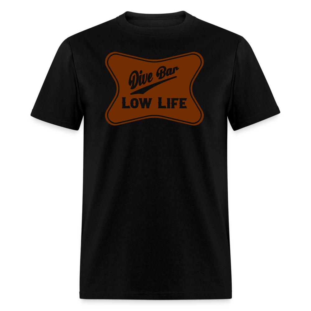 Dive Bar - Brown - Unisex Classic T-Shirt - black