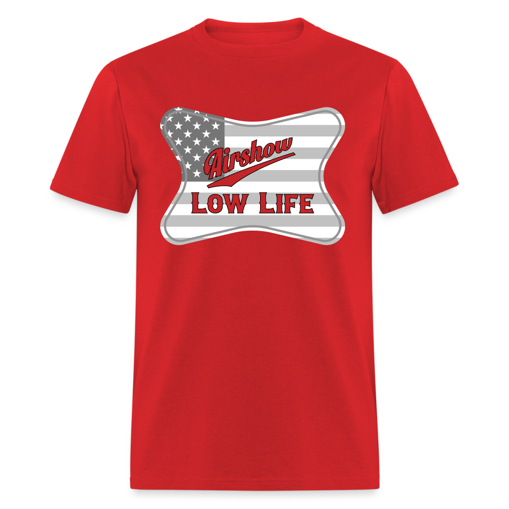 Airshow - American flag - Unisex Classic T-Shirt - red