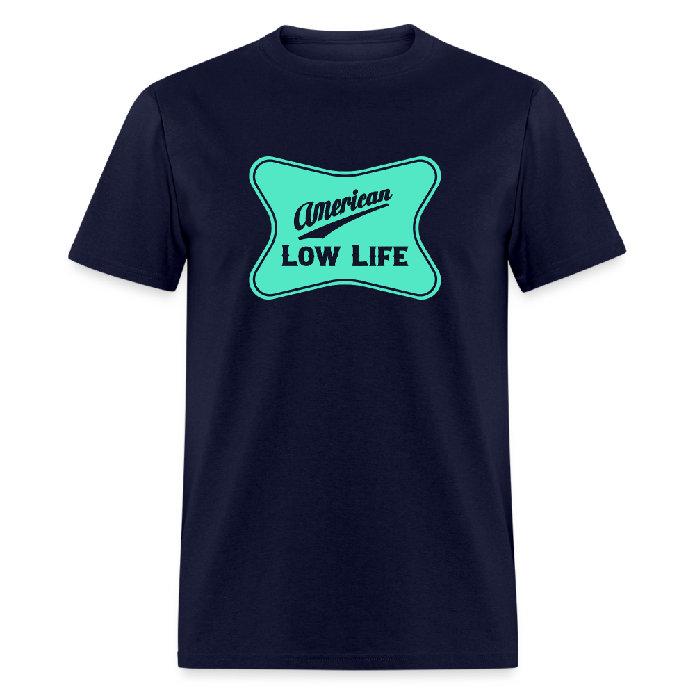 American - Teal - (Unisex) Classic T-Shirt - navy