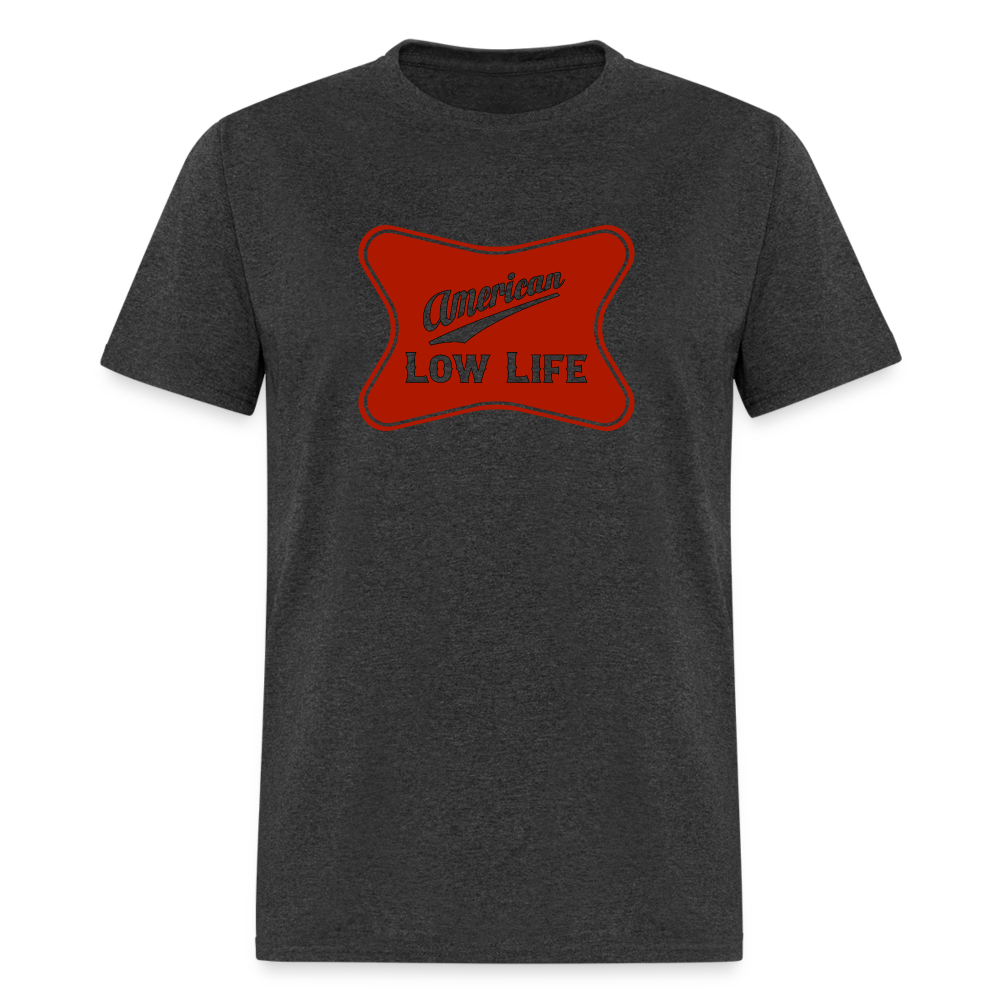 American - Red - (Unisex) Classic T-Shirt - heather black