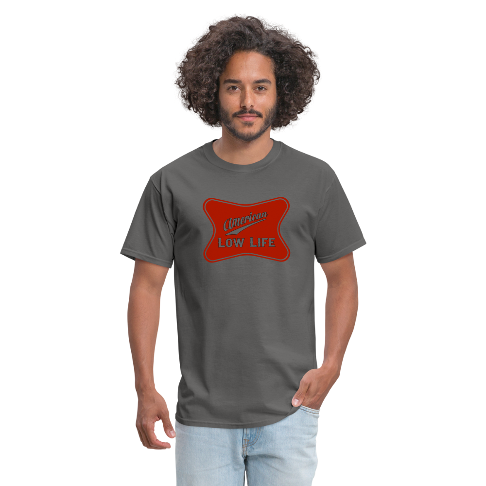 American - Red - (Unisex) Classic T-Shirt - charcoal