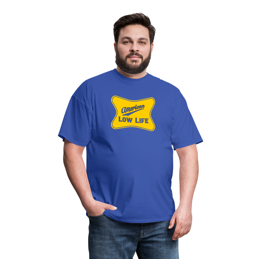American - Yellow - (Unisex) Classic T-Shirt - royal blue