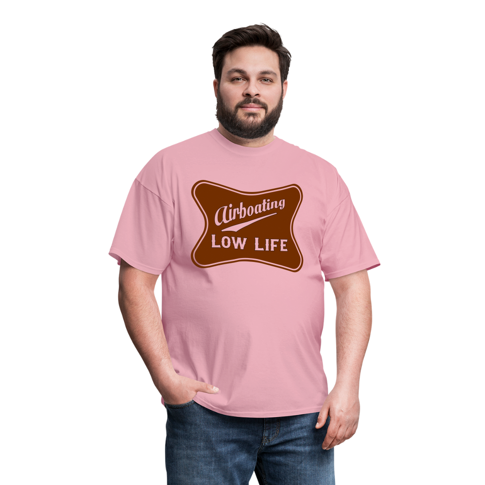 Airboating - Brown - (Unisex) Classic T-Shirt - pink