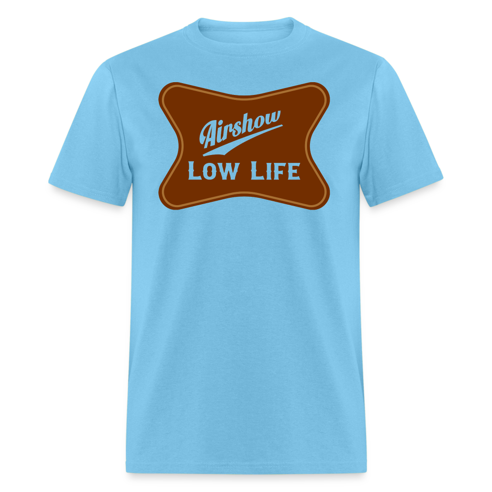 Airshow - Brown - Unisex Classic T-Shirt - aquatic blue