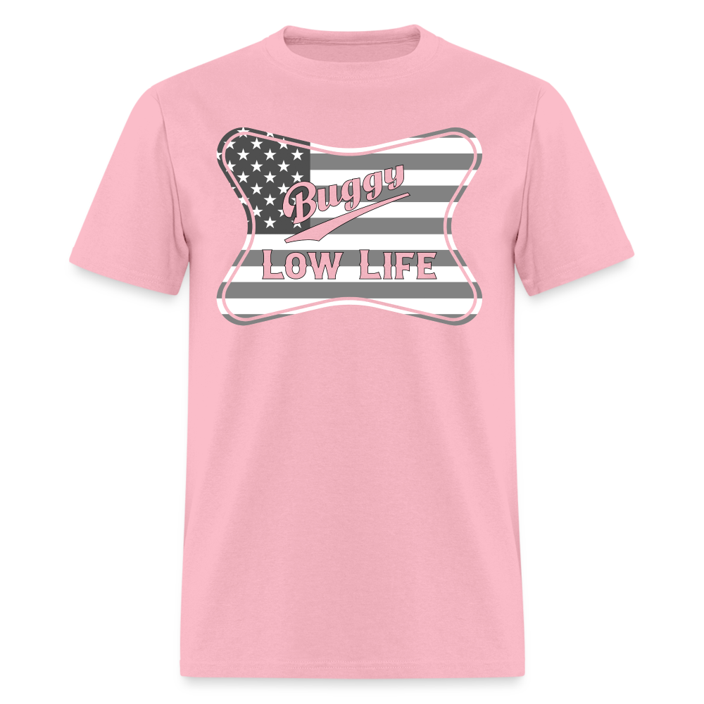 Buggy - Gray & White Patriotic - Unisex Classic T-Shirt - pink