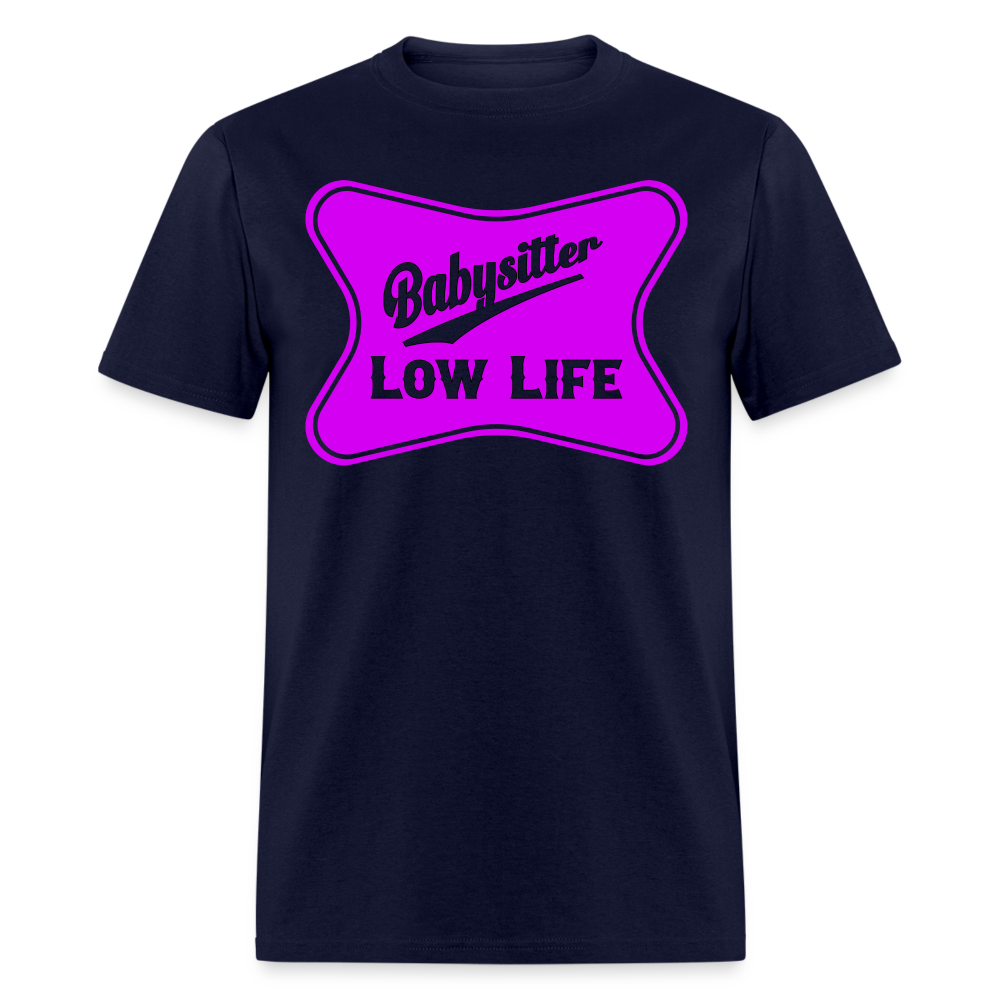 Babysitter - Purple - Unisex Classic T-Shirt - navy