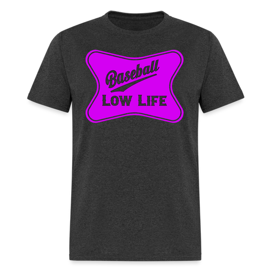 Baseball - Pink - Unisex Classic T-Shirt - heather black