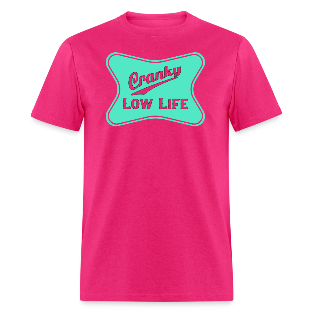 Cranky - Teal - Unisex Classic T-Shirt - fuchsia