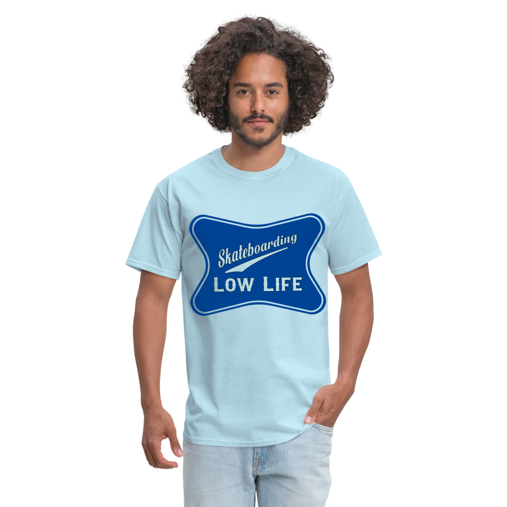 Skateboarding - Dark Blue - Unisex Classic T-Shirt - powder blue