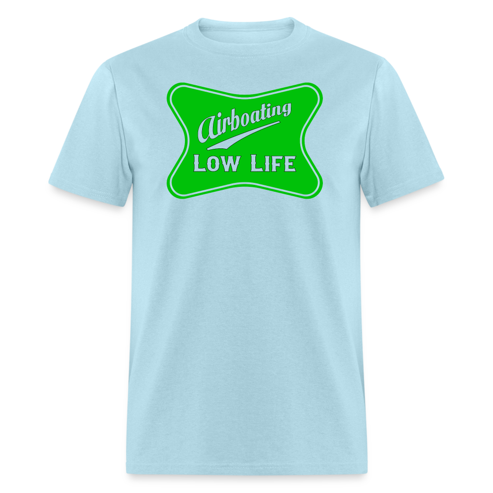 Airboating - Green - (Unisex) Classic T-Shirt - powder blue