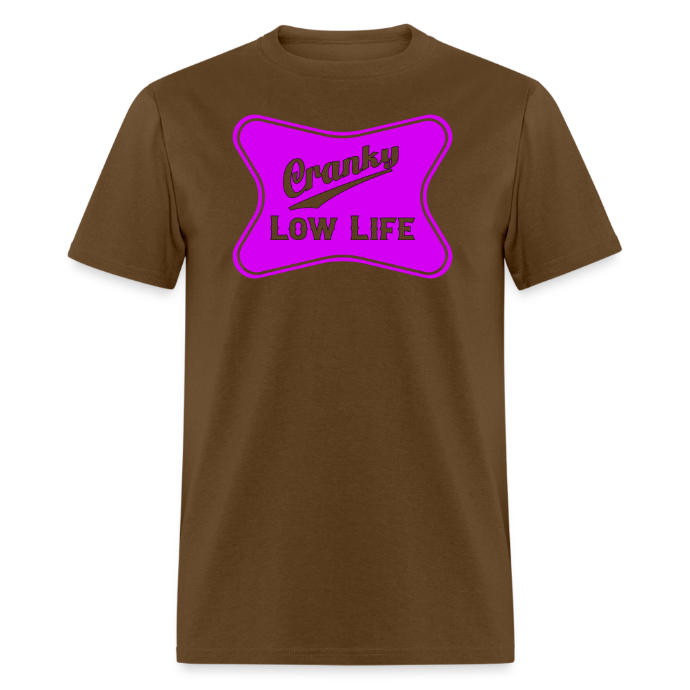 Cranky - Purple - Unisex Classic T-Shirt - brown