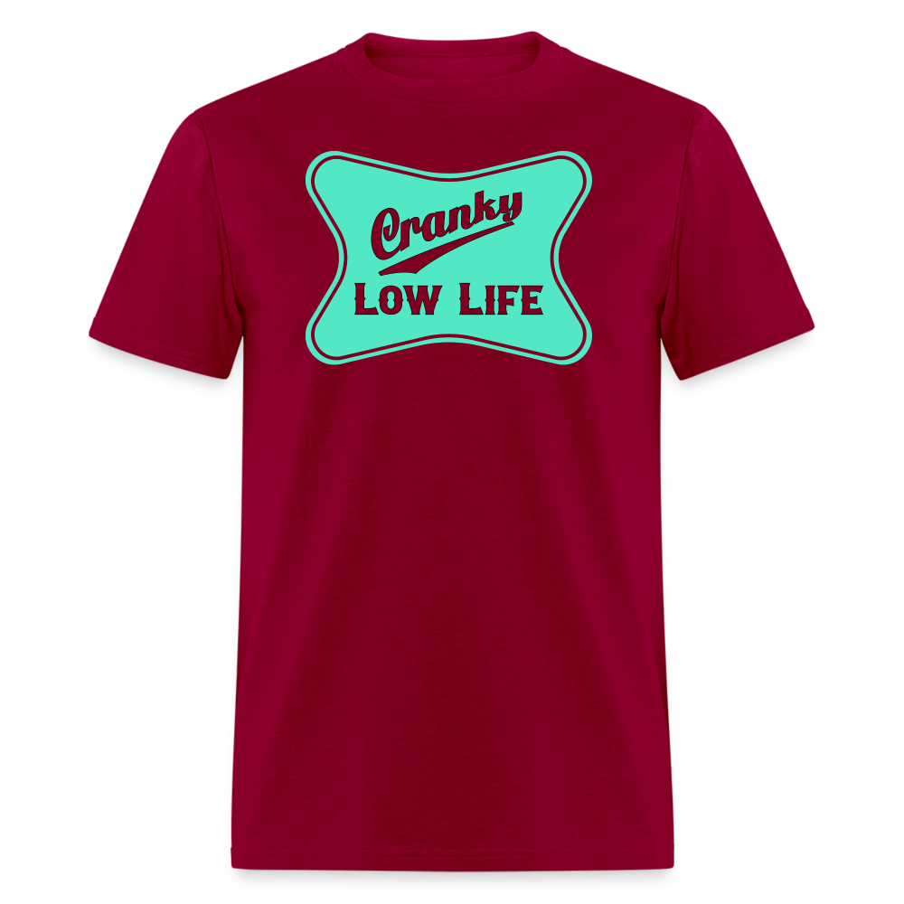 Cranky - Teal - Unisex Classic T-Shirt - dark red