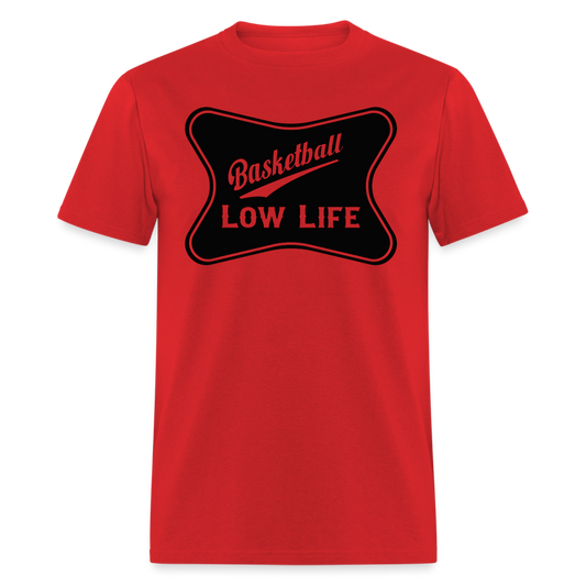 Basketball - Black - Unisex Classic T-Shirt - red