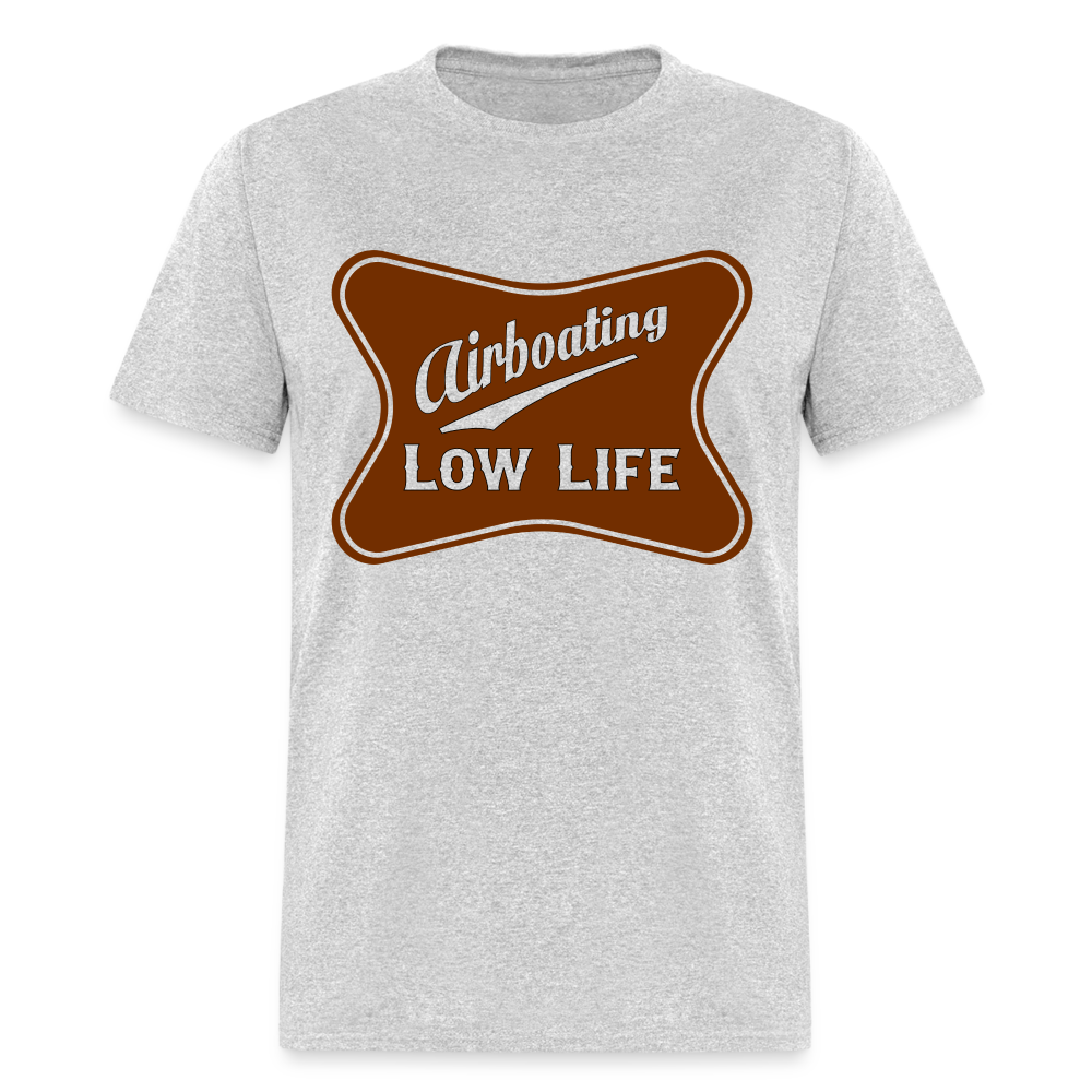 Airboating - Brown - (Unisex) Classic T-Shirt - heather gray