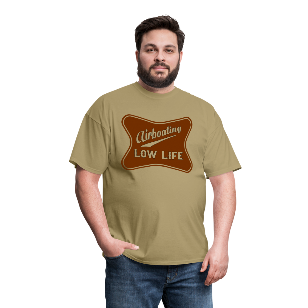 Airboating - Brown - (Unisex) Classic T-Shirt - khaki