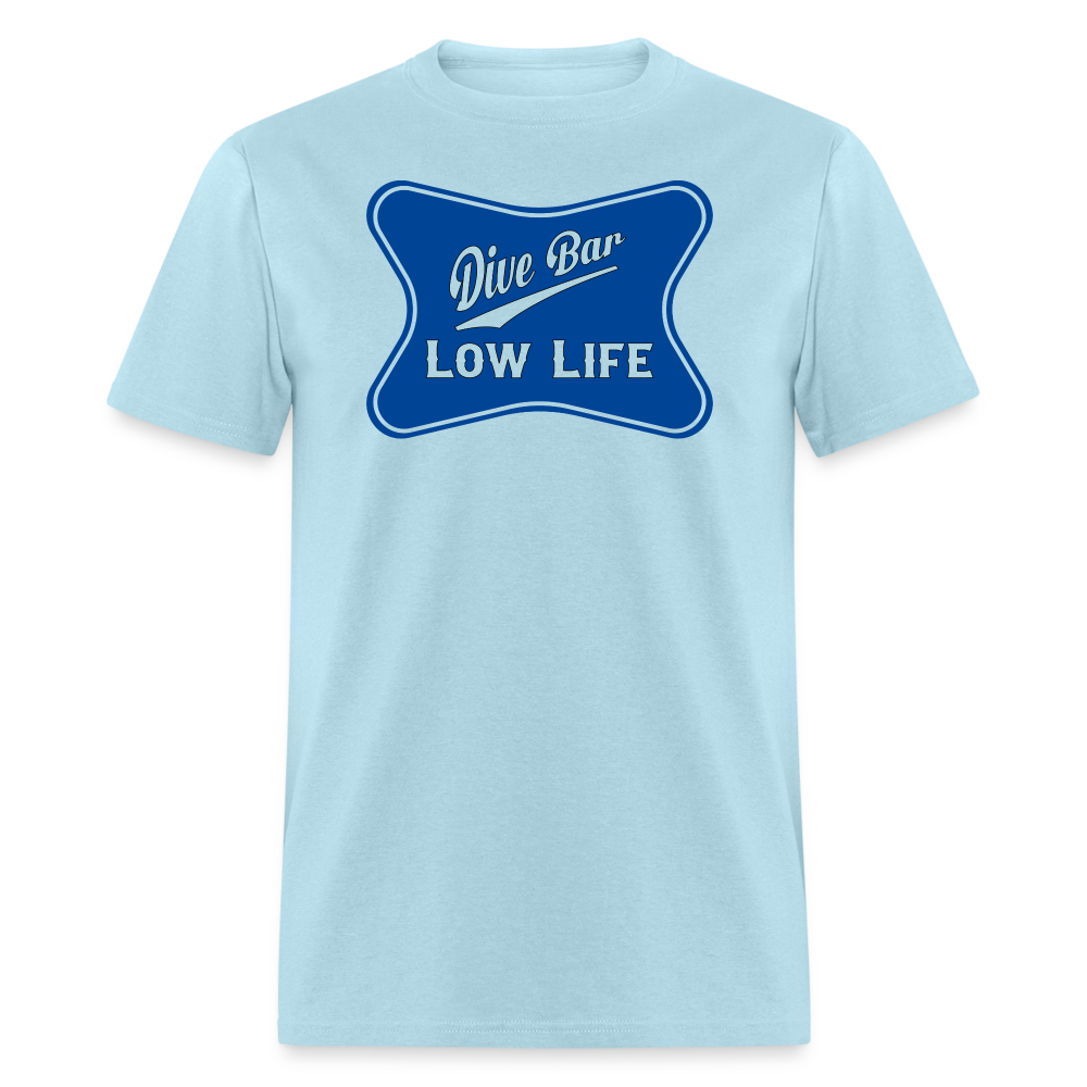 Dive Bar - Dark Blue - Unisex Classic T-Shirt - powder blue