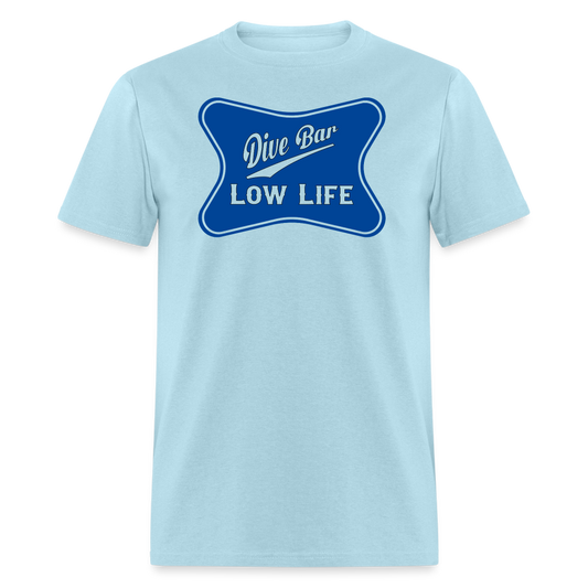 Dive Bar - Dark Blue - Unisex Classic T-Shirt - powder blue