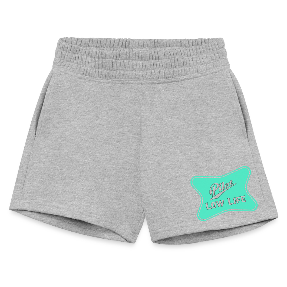 Pilot Women's Jogger Short - heather gray