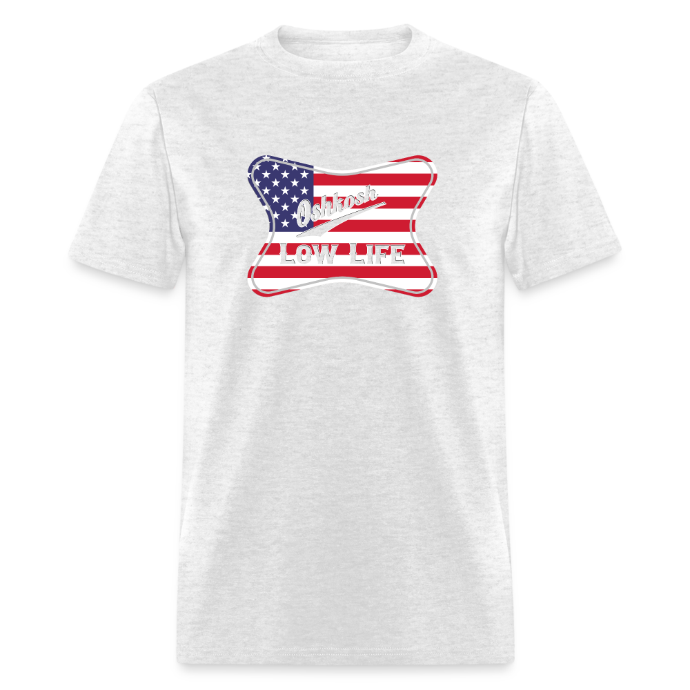 Oshkosh - American Flag- Unisex Classic T-Shirt - light heather gray