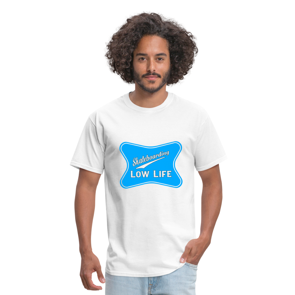 Skateboarding - Blue - Unisex Classic T-Shirt - white