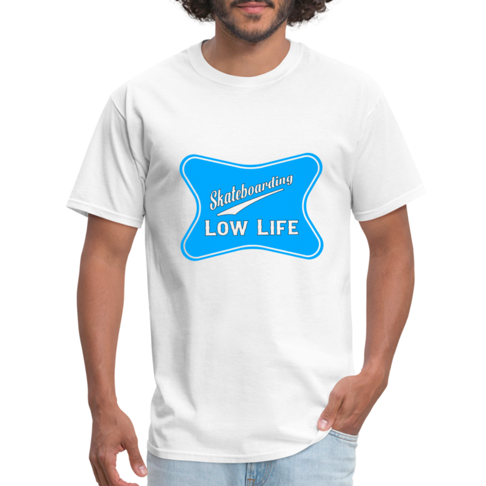 Skateboarding - Blue - Unisex Classic T-Shirt - white