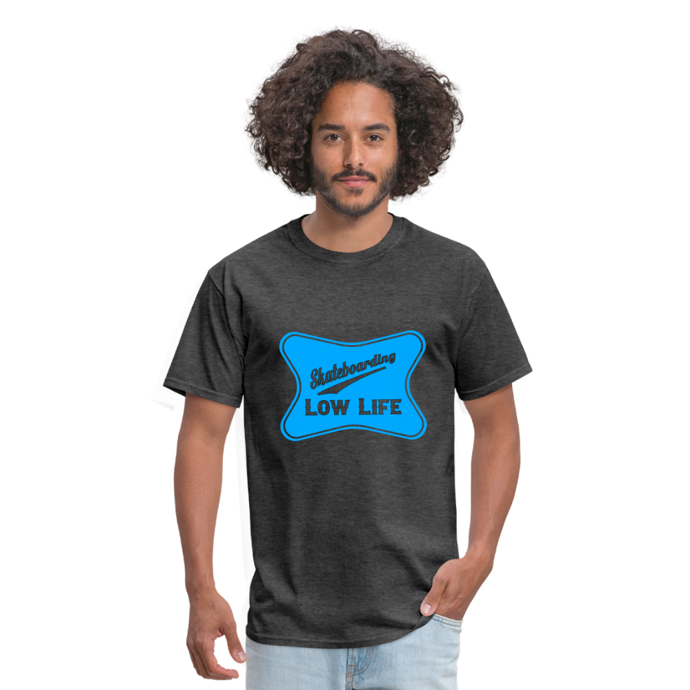 Skateboarding - Blue - Unisex Classic T-Shirt - heather black
