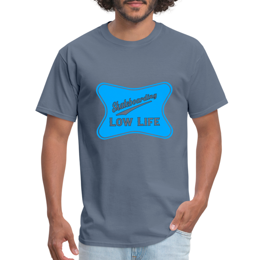 Skateboarding - Blue - Unisex Classic T-Shirt - denim