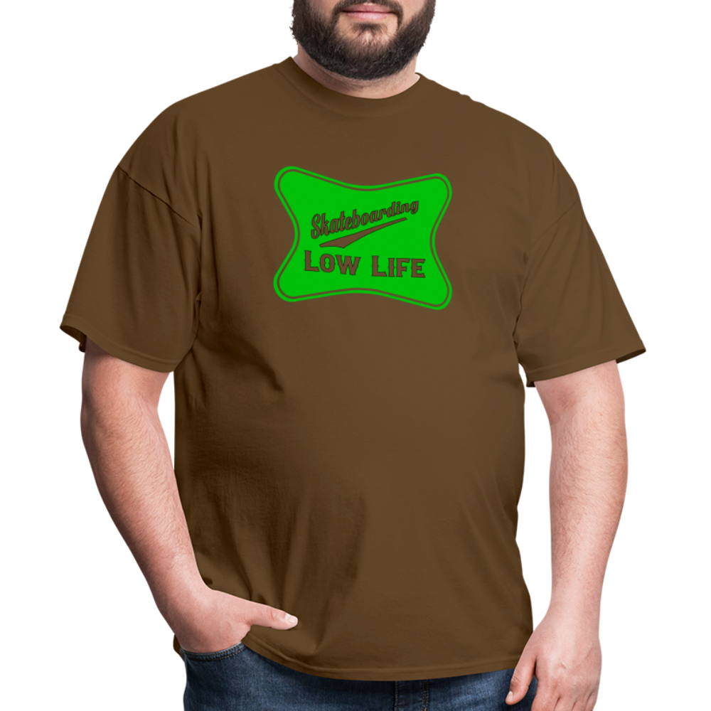 Skateboarding - Green - Unisex Classic T-Shirt - brown