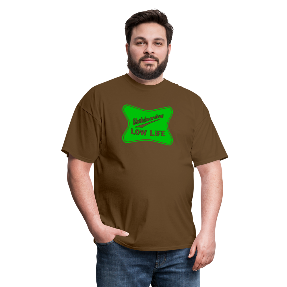 Skateboarding - Green - Unisex Classic T-Shirt - brown