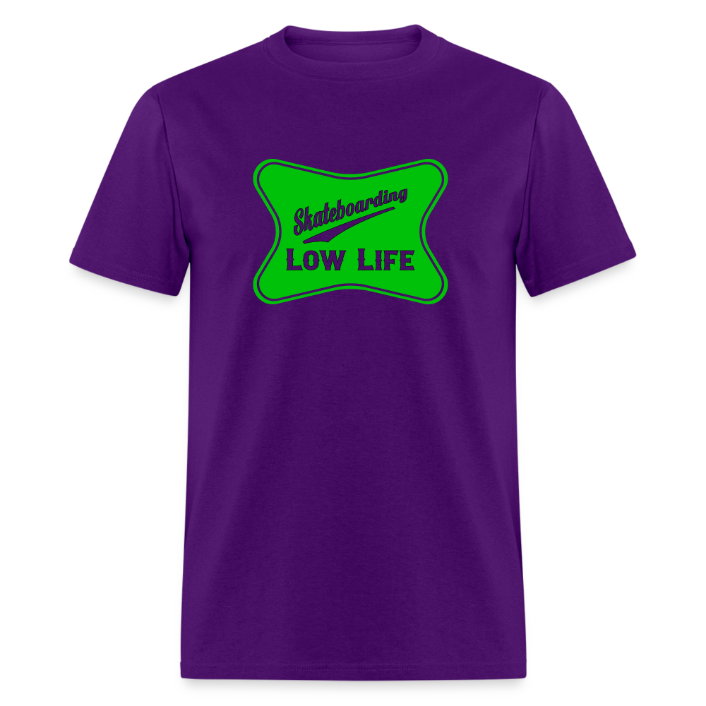 Skateboarding - Green - Unisex Classic T-Shirt - purple