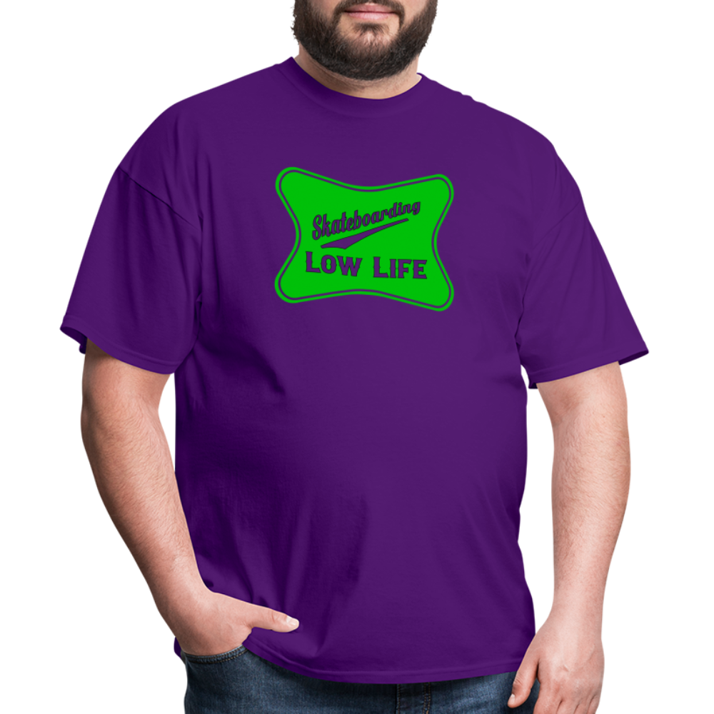 Skateboarding - Green - Unisex Classic T-Shirt - purple