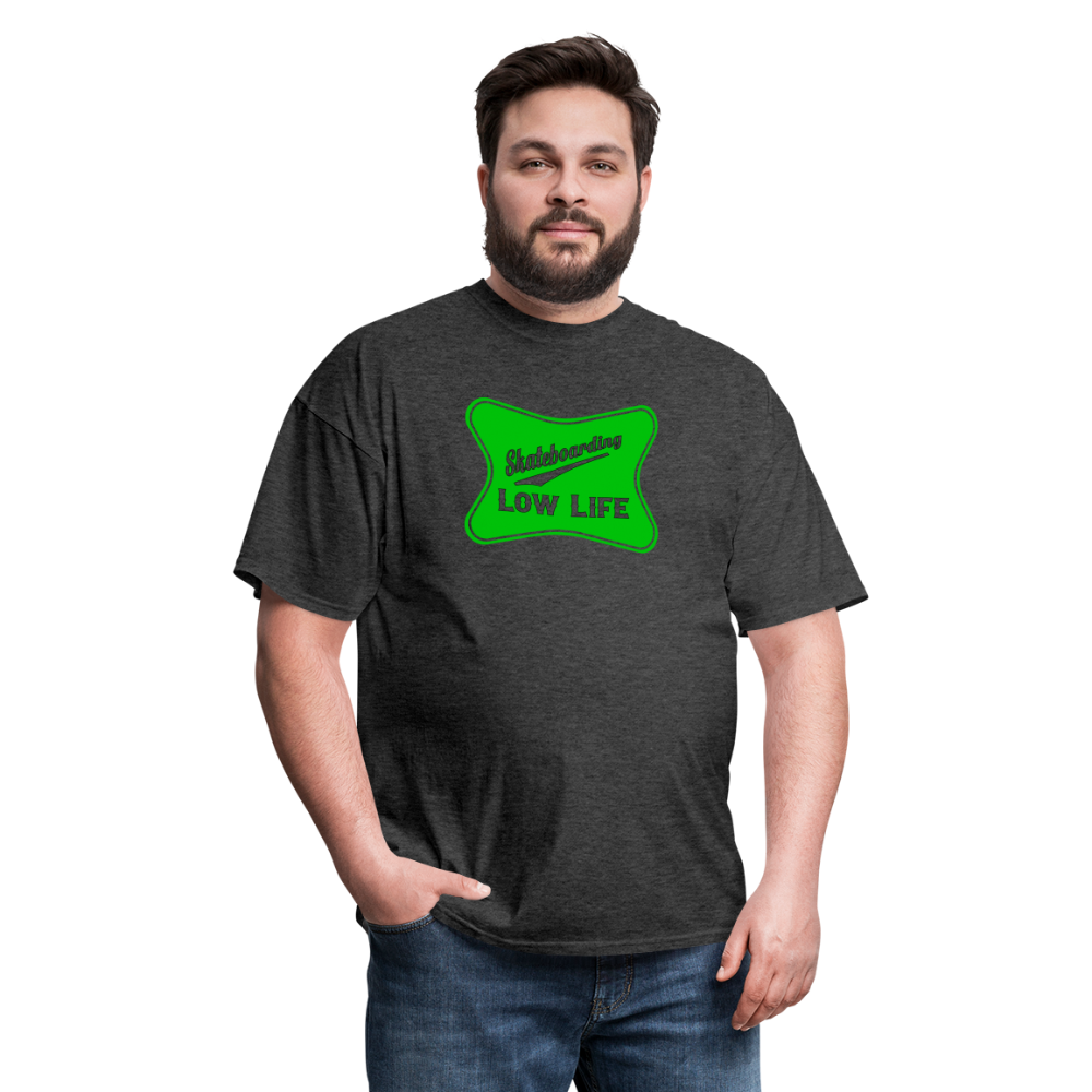 Skateboarding - Green - Unisex Classic T-Shirt - heather black