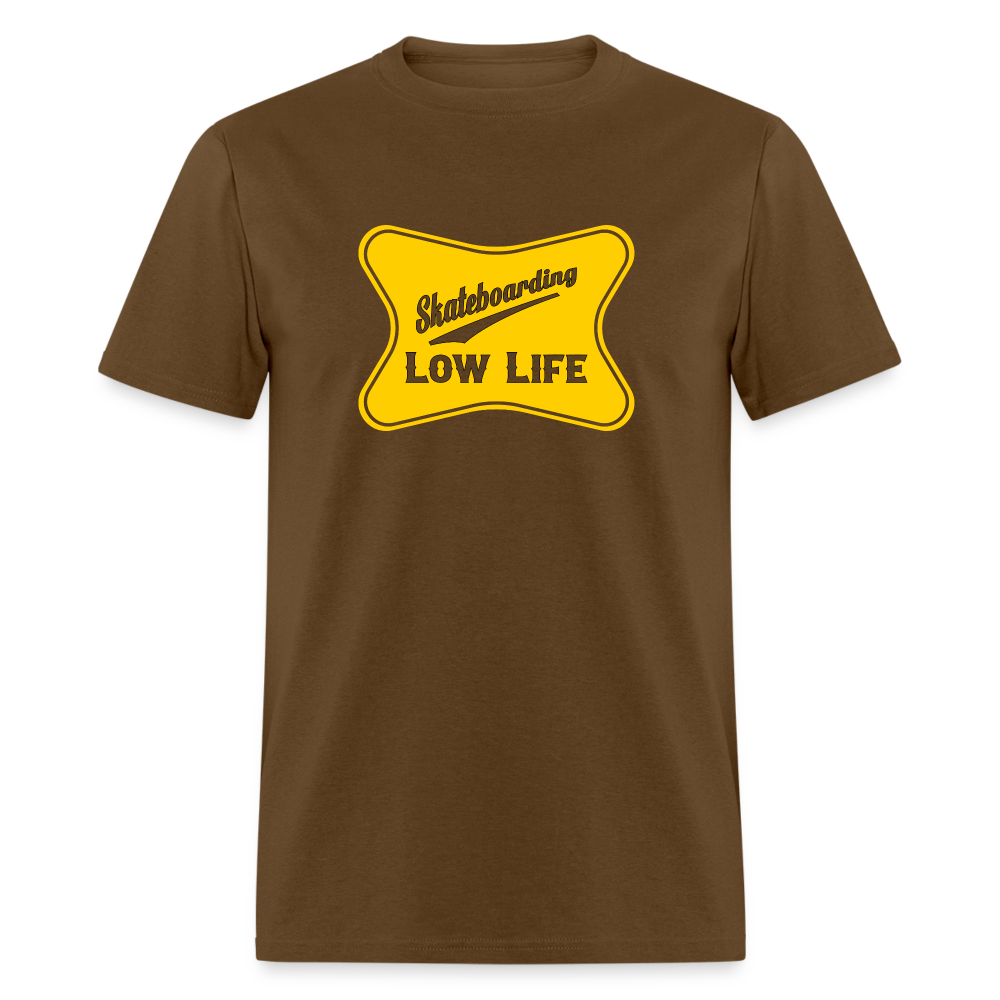 Skateboarding - Yellow - Unisex Classic T-Shirt - brown