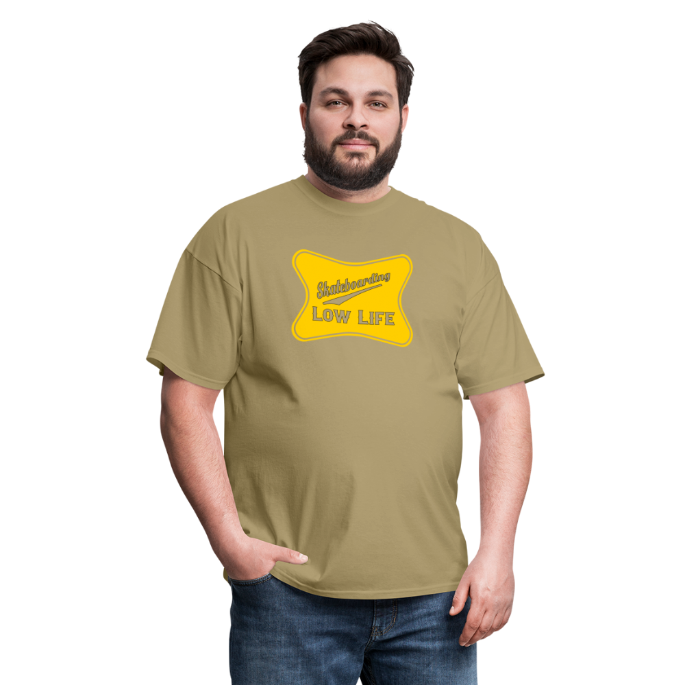 Skateboarding - Yellow - Unisex Classic T-Shirt - khaki