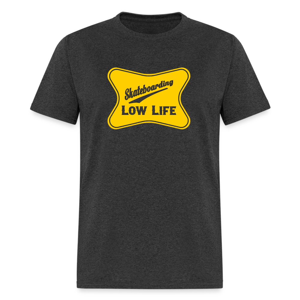 Skateboarding - Yellow - Unisex Classic T-Shirt - heather black