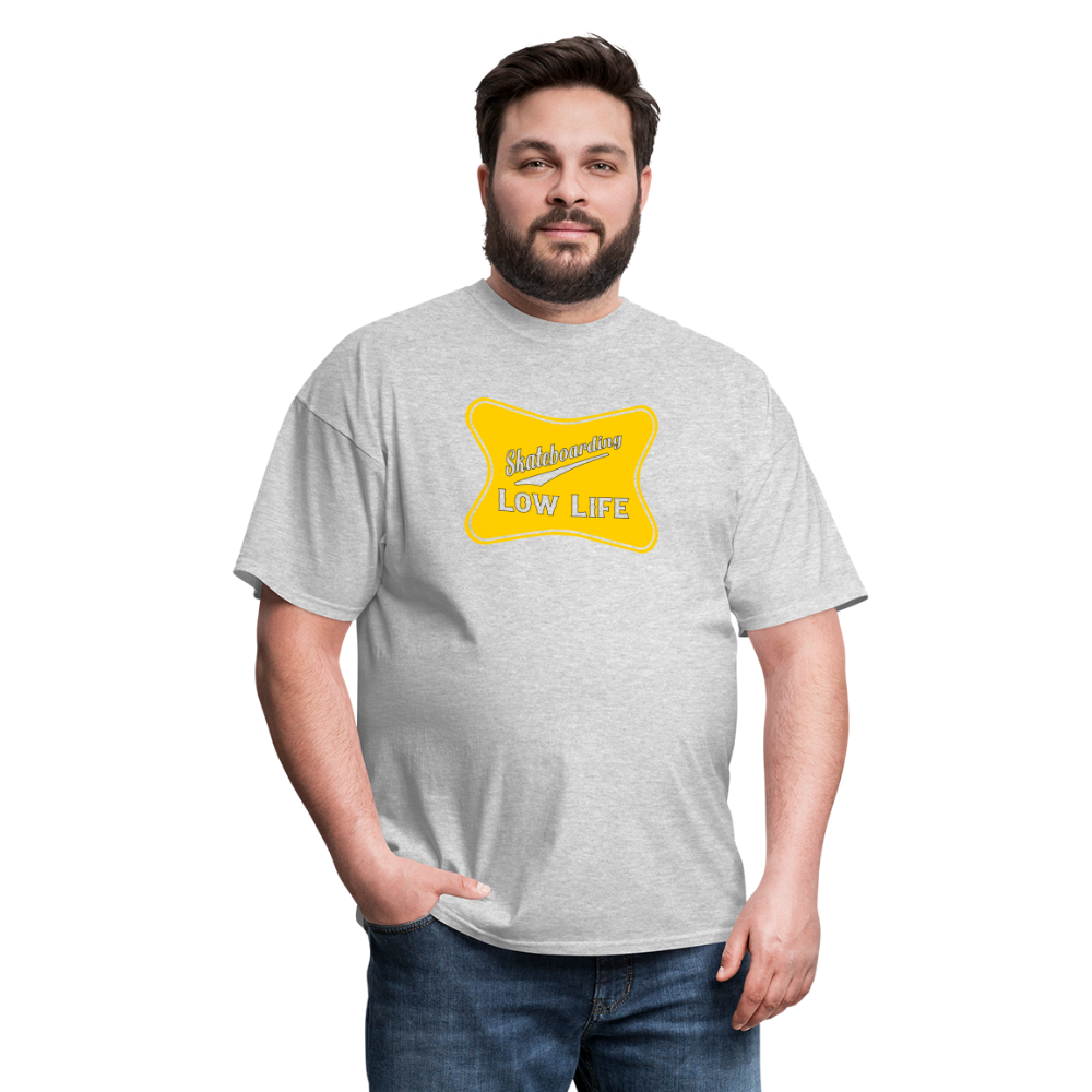 Skateboarding - Yellow - Unisex Classic T-Shirt - heather gray