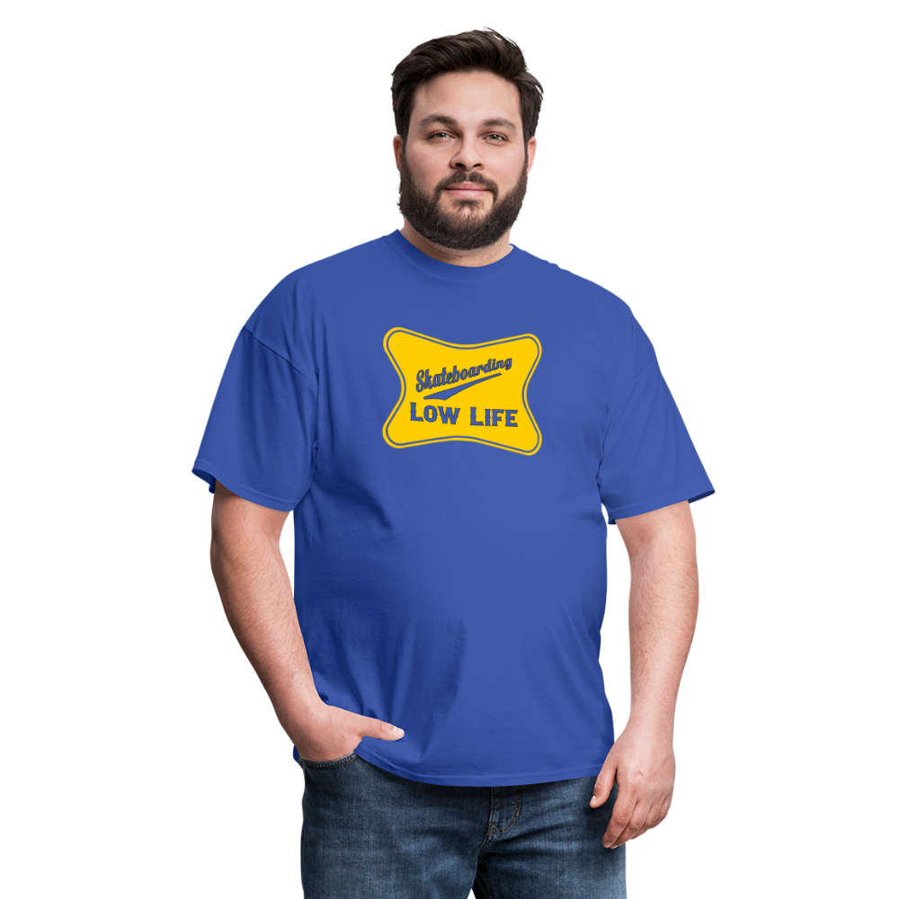 Skateboarding - Yellow - Unisex Classic T-Shirt - royal blue