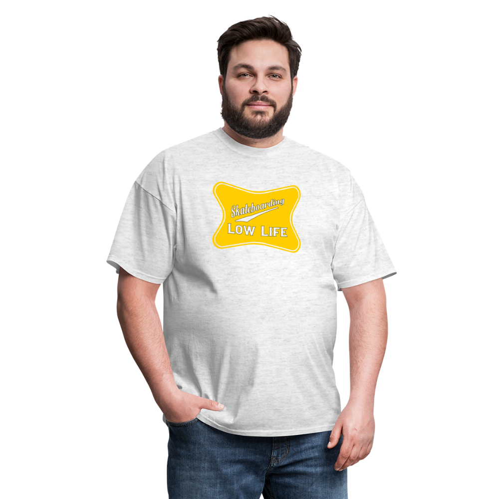Skateboarding - Yellow - Unisex Classic T-Shirt - light heather gray