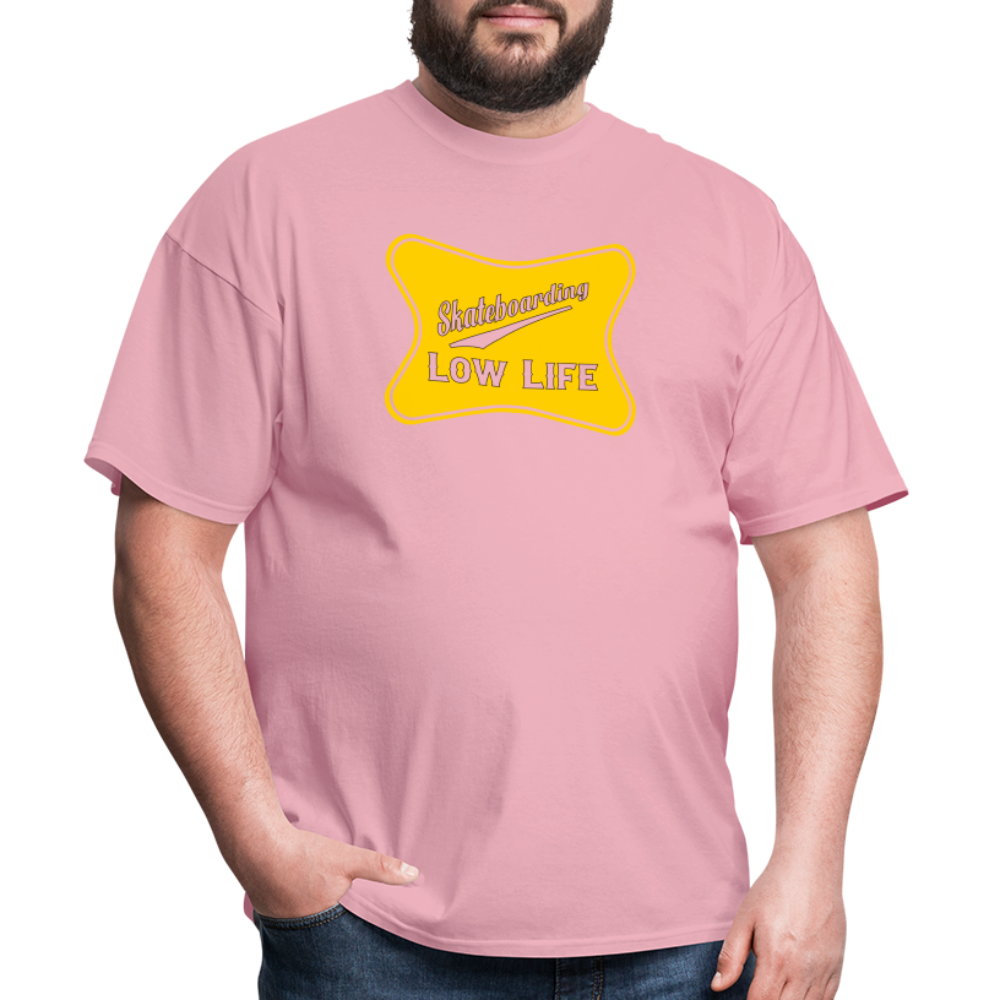 Skateboarding - Yellow - Unisex Classic T-Shirt - pink