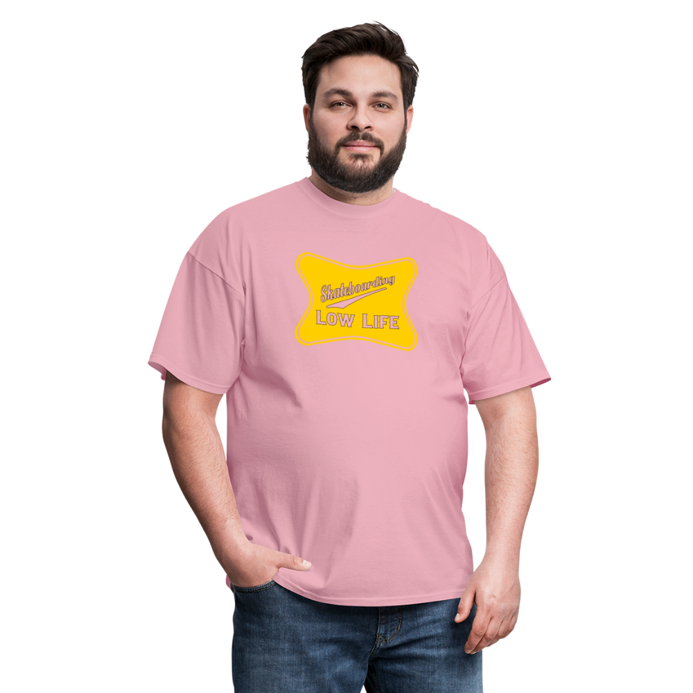 Skateboarding - Yellow - Unisex Classic T-Shirt - pink